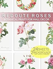 Redoute roses botanical for sale  Delivered anywhere in UK