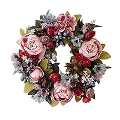 Door wreath artificial for sale  Delivered anywhere in UK