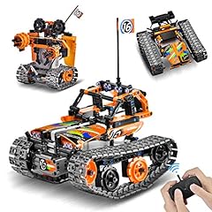 AoHu 3-in-1 STEM Remote Control Building Kits Toys for Kids-392 Pieces DIY Engineering Science Educational Blocks Kit, RC Racer Tracked Car/Robot/Tank Gift Set for Boys and Girls Aged 8-12 for sale  Delivered anywhere in Canada