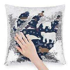 Oxjoiis sequin pillow for sale  Delivered anywhere in USA 