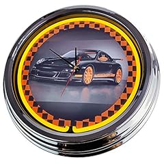 Neon clock porsche for sale  Delivered anywhere in UK