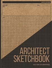 Architect sketchbook design for sale  Delivered anywhere in UK
