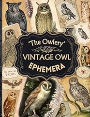 Vintage owl ephemera for sale  Delivered anywhere in UK