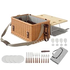 Utsunny picknickkorb weidenhol gebraucht kaufen  Wird an jeden Ort in Deutschland
