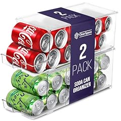 Clearspace soda organizer for sale  Delivered anywhere in USA 