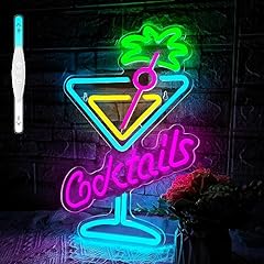 Cocktails neon sign for sale  Delivered anywhere in USA 