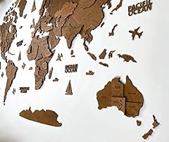 Wooden map art for sale  Delivered anywhere in Ireland