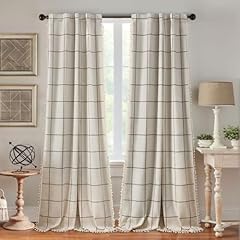 Awellife plaid curtains for sale  Delivered anywhere in USA 