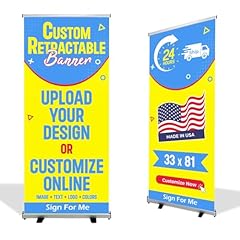 Custom retractable banner for sale  Delivered anywhere in USA 