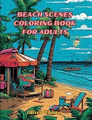 Beach scenes coloring for sale  Delivered anywhere in USA 