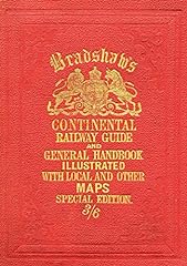 Bradshaw's Continental Railway Guide, 1913 (Old House) for sale  Delivered anywhere in UK