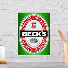 Beck retro metall gebraucht kaufen  Wird an jeden Ort in Deutschland