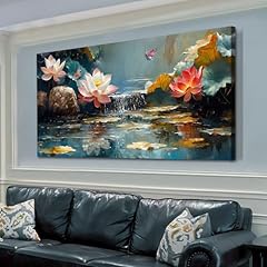 Anolyfi lotus canvas for sale  Delivered anywhere in USA 