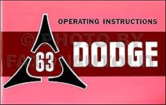 1963 dodge reprint for sale  Delivered anywhere in USA 