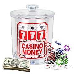 Casino money jar for sale  Delivered anywhere in USA 