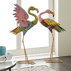 Deco metal flamingo for sale  Delivered anywhere in USA 