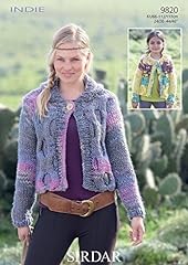 Cardigans sirdar indie for sale  Delivered anywhere in UK