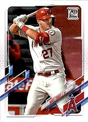 2021 Topps #27 Mike Trout NM-MT Los Angeles Angels for sale  Delivered anywhere in USA 