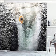 Ambesonne waterfall shower for sale  Delivered anywhere in USA 