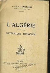 Algerie litterature francaise. d'occasion  Livré partout en France