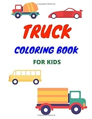 Truck coloring book d'occasion  Livré partout en France