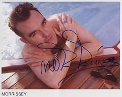 Morrissey signed photo for sale  Delivered anywhere in UK