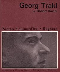 Georg trakl présentation d'occasion  Livré partout en France