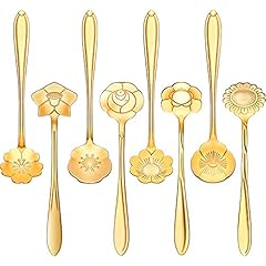 Pieces flower spoon for sale  Delivered anywhere in UK