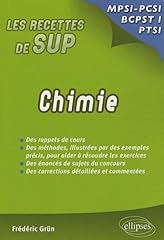 Chimie mpsi pcsi d'occasion  Livré partout en France