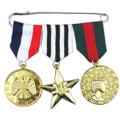 3 MILITARY WAR MEDALS GOLD MEDALS WAR SERVICE STARS for sale  Delivered anywhere in UK