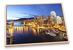 Vancouver canada skyline for sale  Delivered anywhere in UK