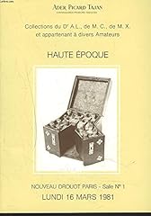 Haute epoque. mars d'occasion  Livré partout en France