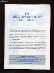 Medailles officielles unesco. d'occasion  Livré partout en France