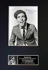 Norman wisdom signed for sale  Delivered anywhere in UK