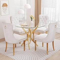 Modehodei glass dining for sale  Delivered anywhere in USA 
