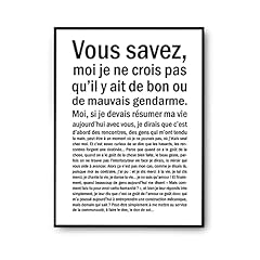 Affiche gendarme bon d'occasion  Livré partout en France