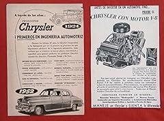 1952 chrysler sedan for sale  Delivered anywhere in USA 