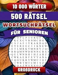 Wortsuchrätsel senioren groß gebraucht kaufen  Wird an jeden Ort in Deutschland