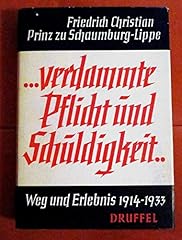 Verdammte pflicht schuldigkeit gebraucht kaufen  Wird an jeden Ort in Deutschland