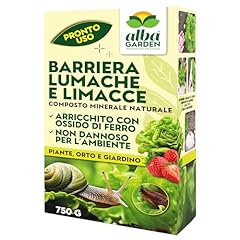 Albagarden lumachicida natural usato  Spedito ovunque in Italia 