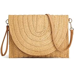 Auruza straw clutch for sale  Delivered anywhere in Ireland