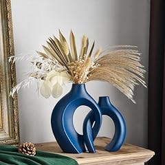 Blue ceramic vases for sale  Delivered anywhere in USA 