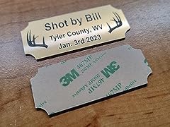 Custom engraved 1.25x3 for sale  Delivered anywhere in USA 