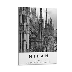 Milan poster black for sale  Delivered anywhere in USA 