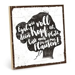 Typestoff holzschild spruch gebraucht kaufen  Wird an jeden Ort in Deutschland