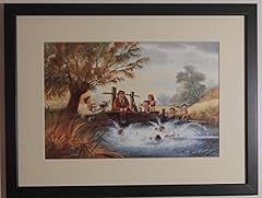 Mounted framed anglers for sale  Delivered anywhere in UK