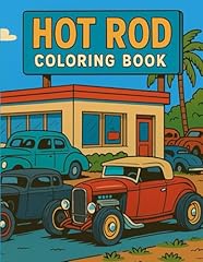 Hot rod coloring for sale  Delivered anywhere in USA 