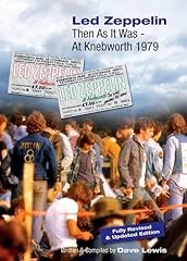 Led zeppelin knebworth for sale  Delivered anywhere in UK