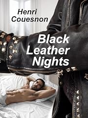 Black leather nights for sale  Delivered anywhere in USA 