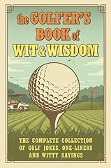 Golfer book wit for sale  Delivered anywhere in USA 